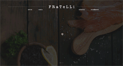 Desktop Screenshot of fratelliespresso.com